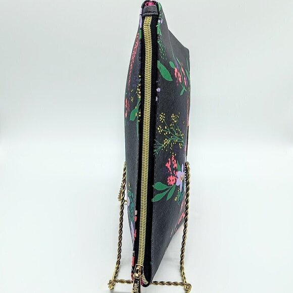 Trina Turk Black Floral Cosmetic Case - Picture 5 of 9